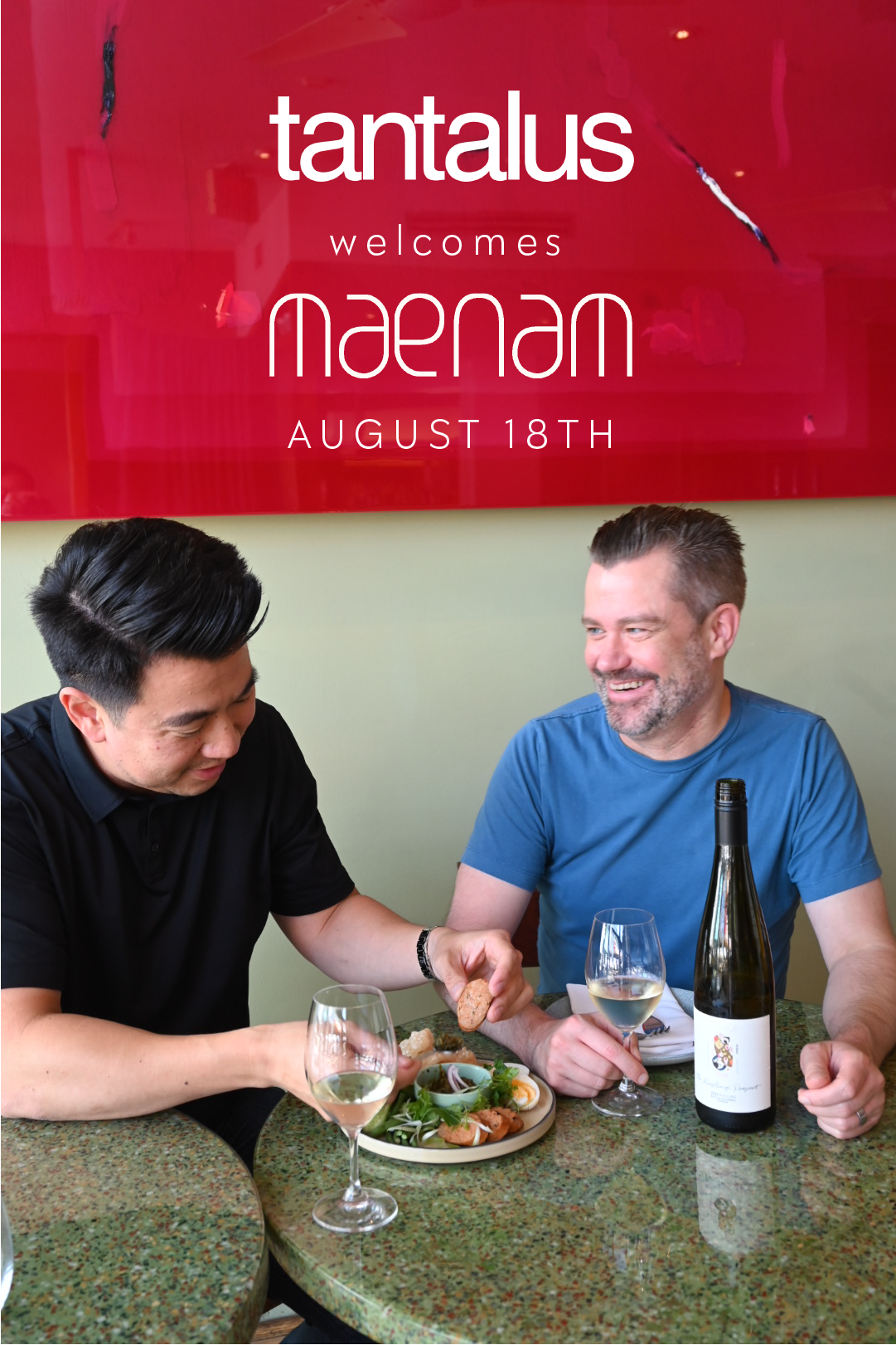Tantalus Welcomes Maenam - August 18th